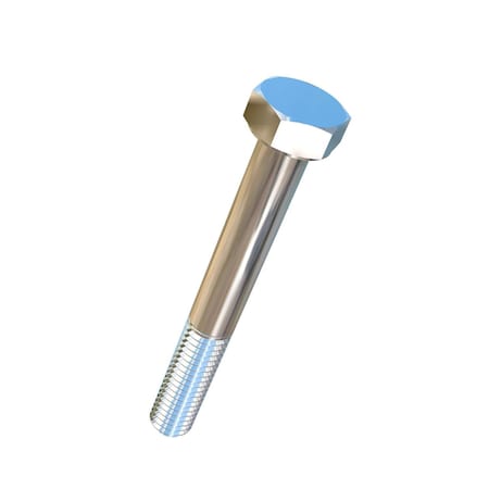 Grade 2, M5-0.80 Structural Bolt, Titanium, 40 mm L